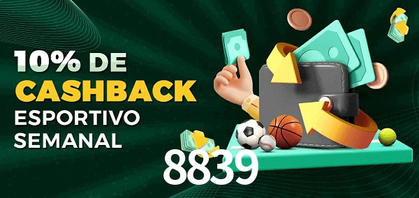10% de bônus de cashback na 8839